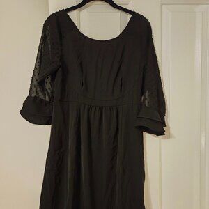 Womens Maternity Size 6 Seraphine Black Dress